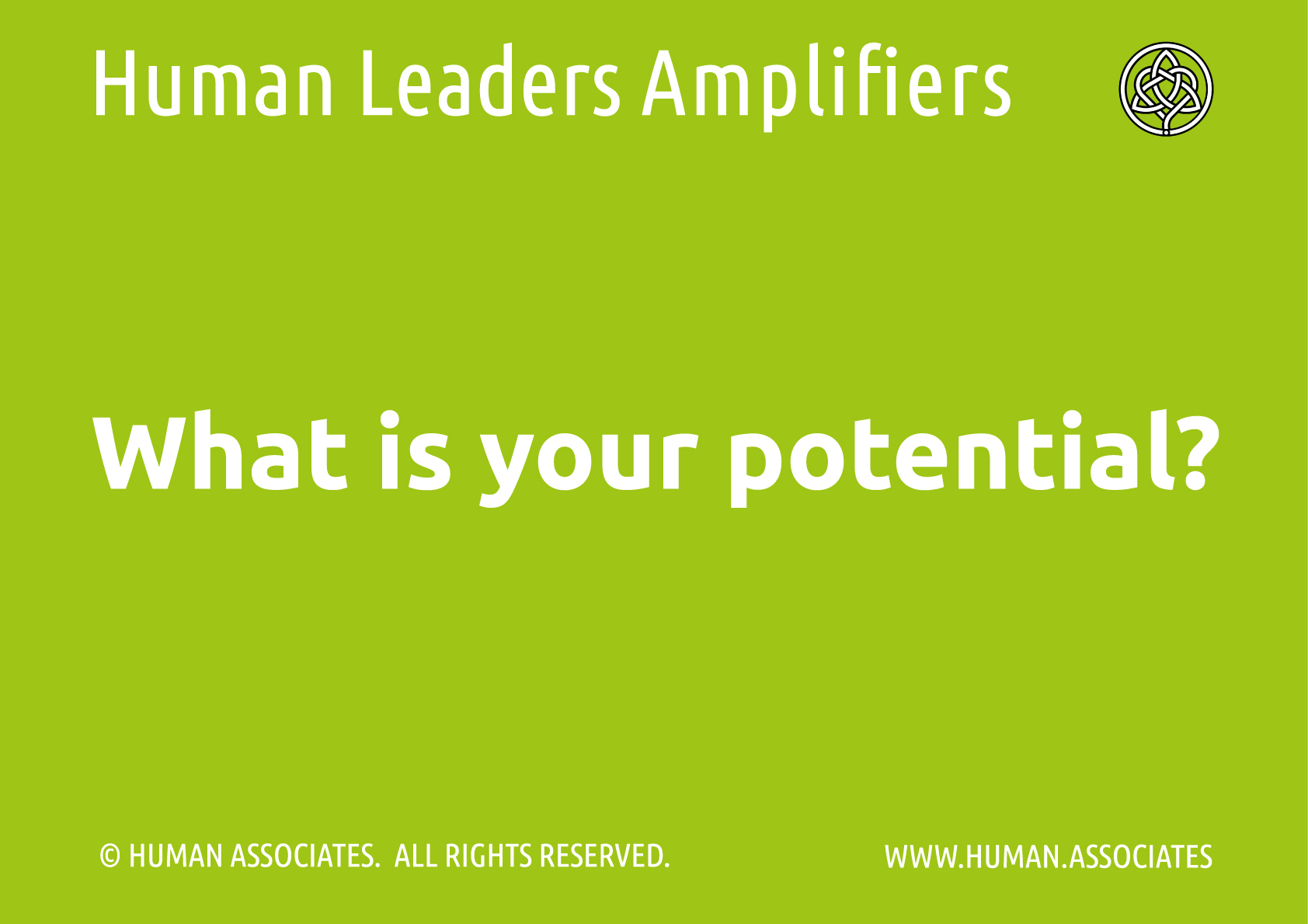 What Is Your Potential As A Leader? Question
